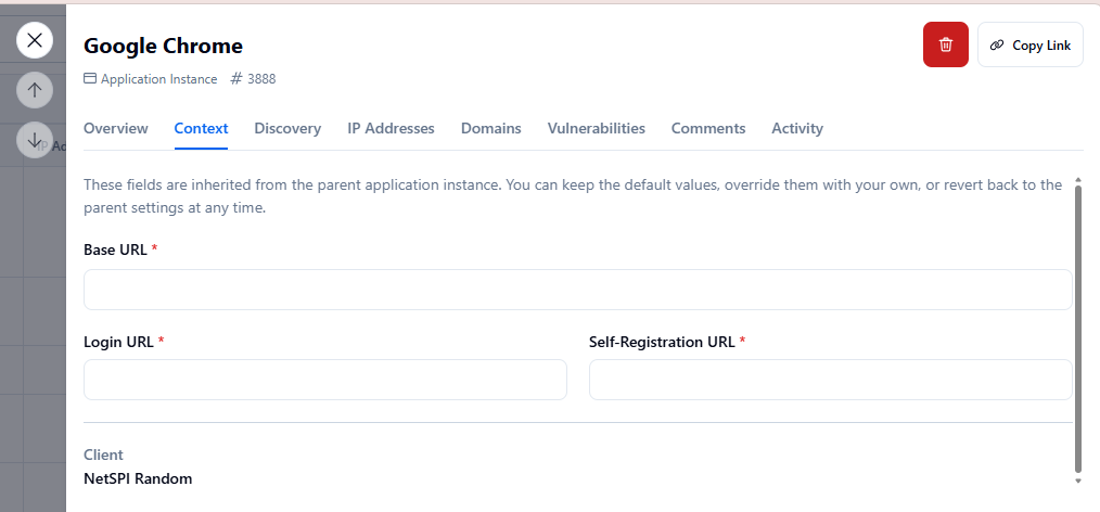 Edit an application example