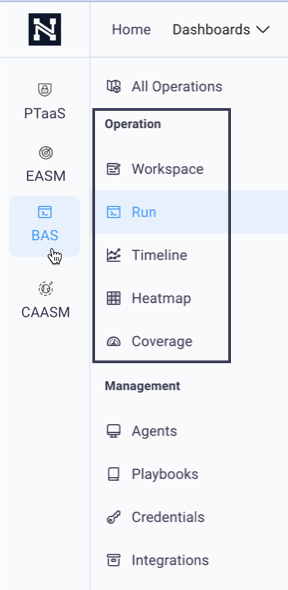 Workspace Navigation