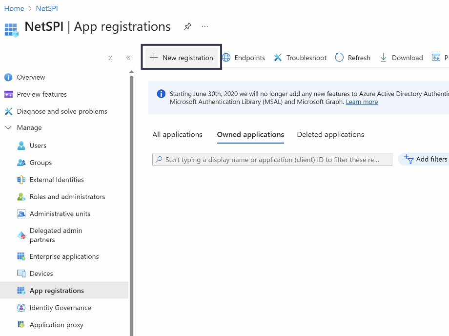 MS Graph Config Step 3