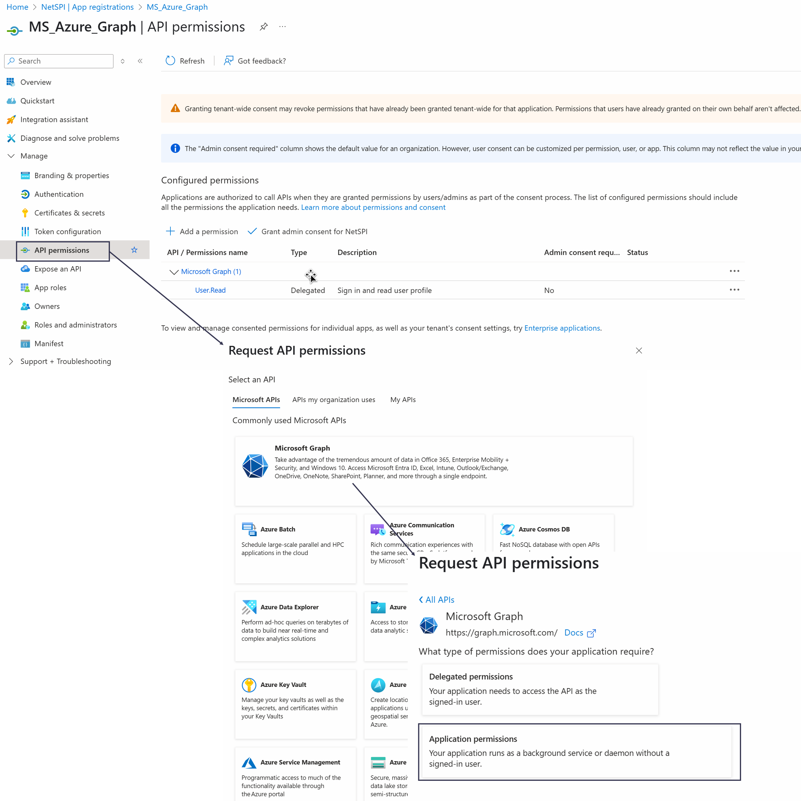 MS Graph Config Step 9