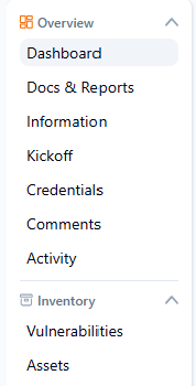 Details side menu