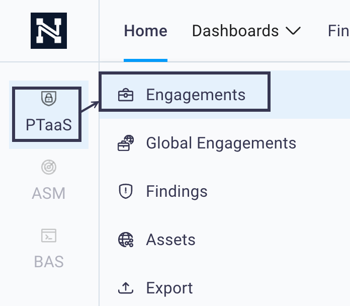 Engagements from PTaaS