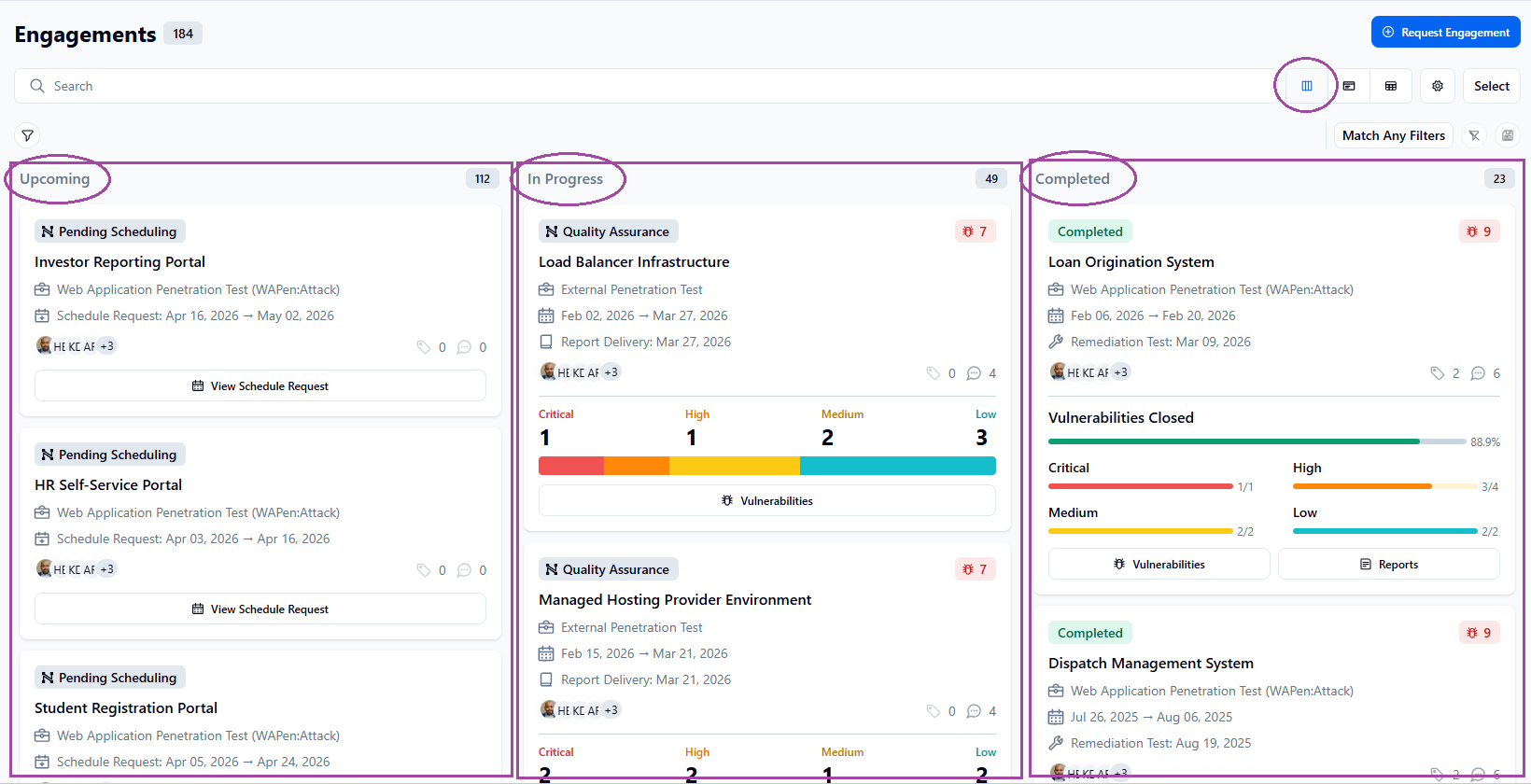 Kanban view example