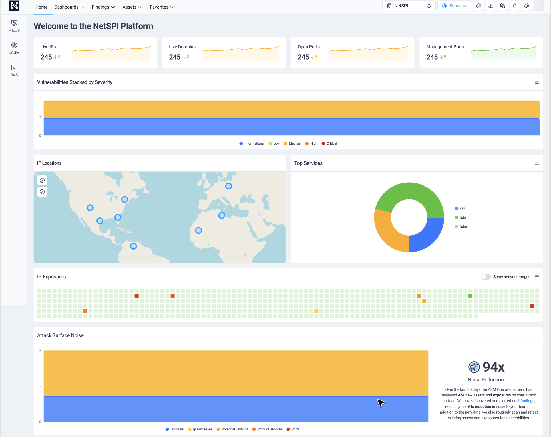 Home Page for EASM only