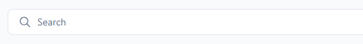 Search bar