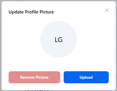 Empty profile picture example